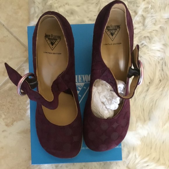 John Fluevoglimited edition Carey Lee shoes size 12 W 10 M new